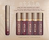 stila Sparkle All Night Stay All Day Liquid Lipstick and Glitterati Top Coat, 0.15 fl. oz.