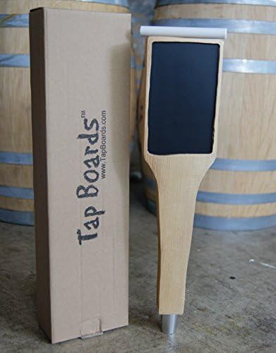 Rustic Carved Tap Handle with Chalkboard Surface - Tall 12" - Tap Boards™ by Tap Boards, Inc.
