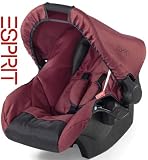 ESPRIT Babyschale Zero Plus von Hauck Design Burgundi