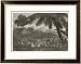 Tahiti in the Society Islands is Discovered by Captain Samuel Wallis of the Royal Navy Collections Framed Art Poster Print, 33x27