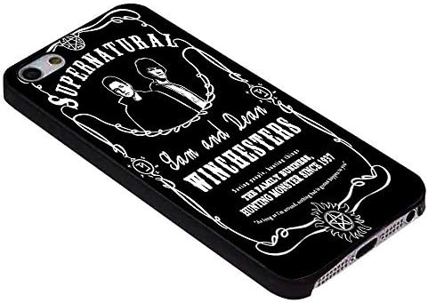 Supernatural Whiskey for Iphone Case (iPhone 6S plus black)
