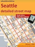 Map of Seattle (USA)