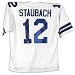 Roger Staubach Dallas Cowboys Autographed White Jersey with SB VI MVP Inscription