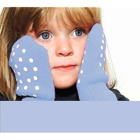 Snuguns Mittens for toddlers - Light blue