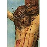 Professionally Framed Altdorfer Crucifixion Art Print Poster - 13x19 with RichAndFramous Black Wood Frame