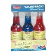Slushie Express Syrup Fruit Burst Flavors Value Pack- 3 Pack