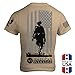 American Warrior Mens DownRange T-Shirt X-Large Tan