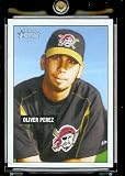 2005 Bowman Heritage # 93 Oliver Perez Pittsburgh Pirates Baseball Card