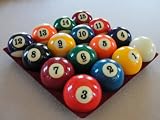 Art Number Style Pool Table Billiard Ball Set