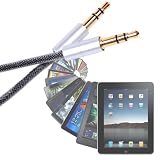 DURAGADGET 3.5mm Tablet Audio Jack Cable For Apple iPad 2, The New Apple 3rd Generation iPad