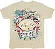 Family Guy Stewie Bow Before Greatness Tattoo Cream T-shirt Tee