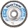 Weiler Tiger Abrasive Flap Disc, Type 29, Round Hole, Aluminum Backing, Zirconia Alumina