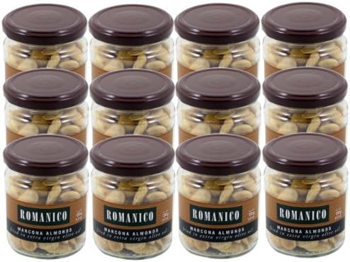 Marcona Almonds (Case of 12 - 4.6 Ounce Jars)