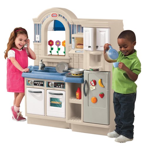 Childrens Toyshop  Toys : Little Tikes Inside/Outside CooknGrill Kitchen