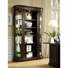 Pulaski Gallery II Bookcase Curio - 21178 by Pulaski Furniture