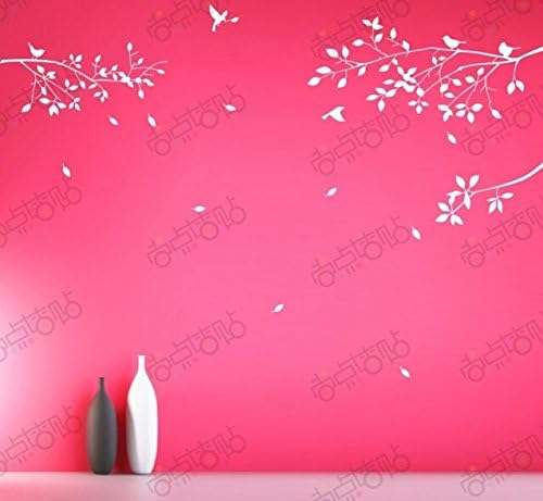 Happiness Is Being Home Again Removable Art Tree Branch Home Wall Decal Sticker Mural Decor for Living Room