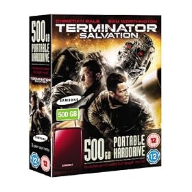 Samsung S2 500GB Portable USB 2.0 Hard Drive ( Terminator Salvation Full Length Movie Pre-loaded on Drive )