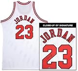 Michael Jordan Chicago Bulls Autographed Home/White Jersey