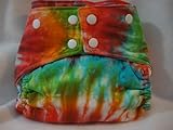 ButterBears One Size Multi Color Tie Dye Cloth Diaper