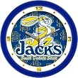 South Dakota State Jackrabbits Suntime 12" Dimension Glass Crystal Wall Clock