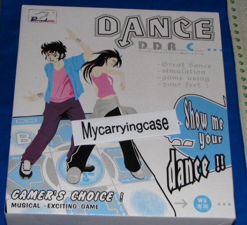 Dance Dance Revolution Ddrgame Non-slip Dance Pad for Nintendo Wii + Gamecube Extension Cable