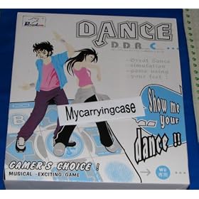 Dance Dance Revolution Ddrgame Non-slip Dance Pad for Nintendo Wii + Gamecube Extension Cable