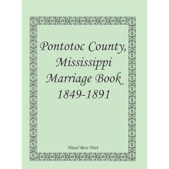 Pontotoc County, Mississippi, Marriage Book, 1849-1891