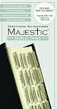 Majestic Traditional Silver-Edged Bible Tabs