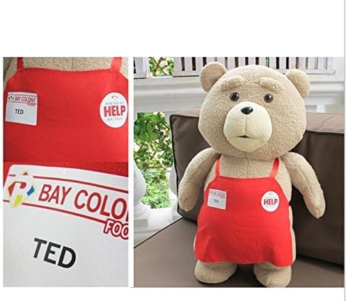 Coswonder Teddy Bear Ted 2 Plush Toys Soft Stuffed Ted Bear Toys Dolls