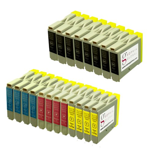 Sophia Global Compatible Ink Cartridge Replacement for Brother LC51 (8 Black, 4 Cyan, 4 Magenta, and 4 Yellow)