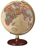 Piedmont Globe (Rosewood, Antique Base)