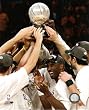 Lakers 2008 NBA West Champs w/Trophy 8x10 Photo
