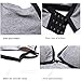 LANFEI Women's Cotton Spandex Wirefree Sleep Bra for Nursing and Maternity  Gray  M 36 80