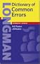 Longman Dictionary of Common Errors