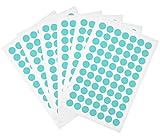 LabTag LT-11-MT Cryogenic Color Dots, 0.44", Mint (Pack of 462)