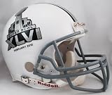 Super Bowl XLV (46) Riddell Full Size Authentic Proline Football Helmet
