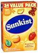 Sunkist Fruit Shapes Snacks, Value Pack, 24-Count, 21.6-Ounce Boxes (Pack of 6)[Amazon Frustration-Free Packaging]