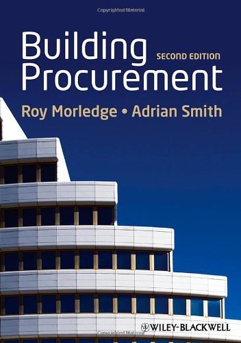 Building Procurement by Morledge, Roy, Smith, Adrian (2013) Paperback