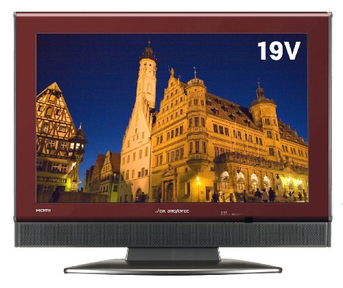 DX BROADTEC 19V型地上デジタルハイビジョン液晶テレビLVW-192(R) レッド