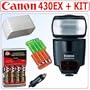 Canon 430EX Speedlite Flash + Accessory Kit