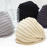 deuse 帽子 コットンボーダーロングニット帽 メンズ レディース　セール