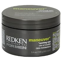 Redken For Men Maneuver, Working Wax, 3.4-Ounces (Pack of 2)