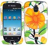 Yellow Flower Hard Case Cover for Samsung Exhibit 4G T759
