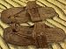 Unisex Water Buffalo Hippie Jesus Sandals #5401