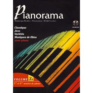Pianorama vol 3a (+CD) - piano [Partition]