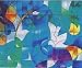 Dove Stained Glass Window Film - 36" wide x 28" long: Sold in one continuous roll, by the pattern.