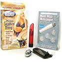 California Exotics / Swedish Erotica Wireless Remote Control 3 Speed Sapphire Thong Adult Sex Toy Kit