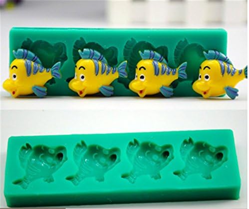 SNW Cartoon Fondant Mold Soap Embossed Printing Silicone Bakeware Chocolate Mold Cake Decoration