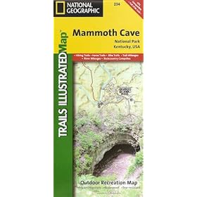 Trails Illustrated Mammoth Cave National Park Trail Map