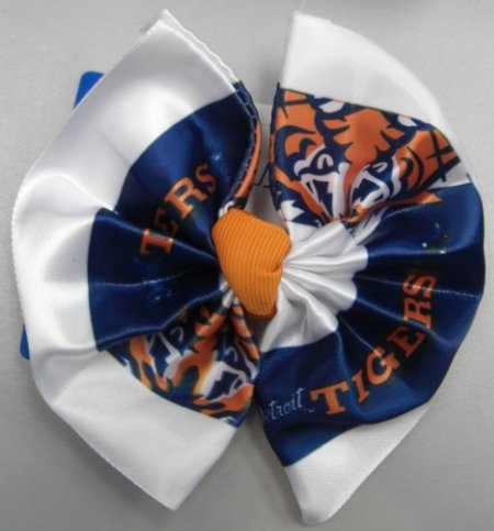 Detroit Tigers Hair Bow